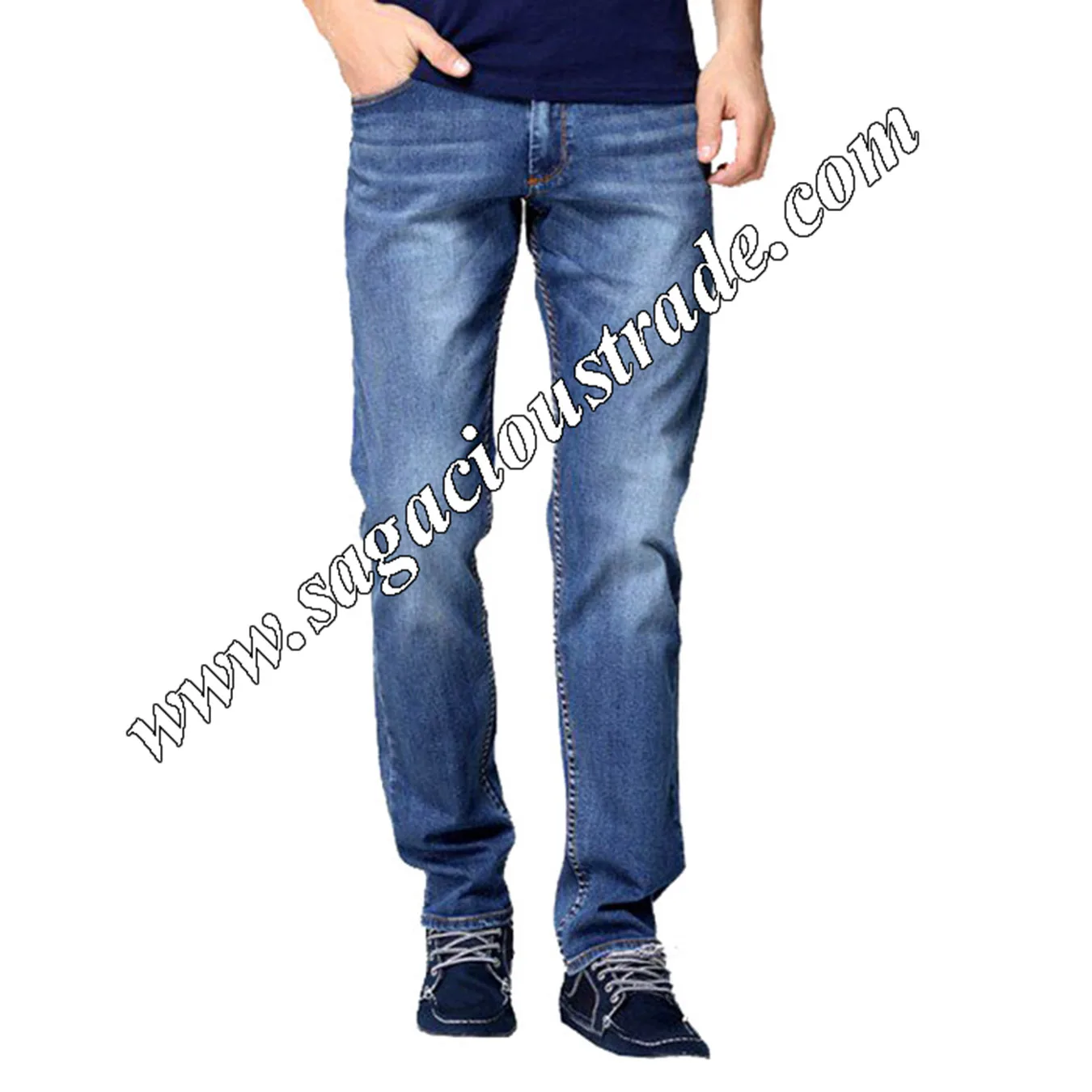 Blue Jeans Shorts Pant Men S Denim Jeans Softener Breathable Ripped Boys Casual JIN Custom Print Summer Cotton