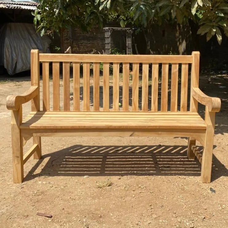 Классический садовый стул из тикового дерева, скамейка для улицы по низкой цене