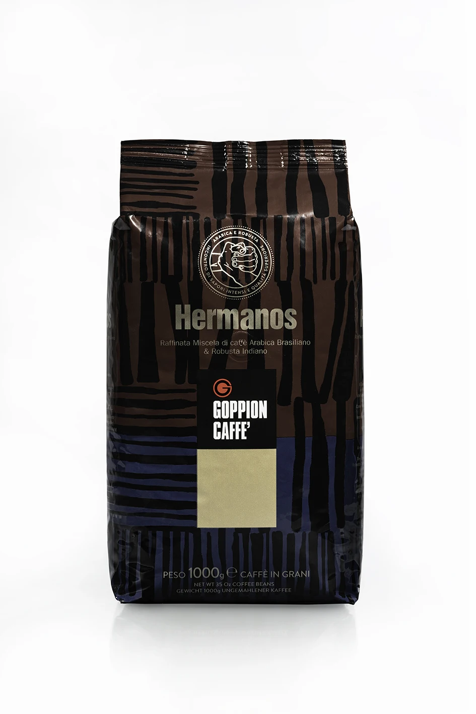 Best quality GOPPION HERMANOS coffee powder 250g Arabica and Robusta ground coffee for sale made in Italy