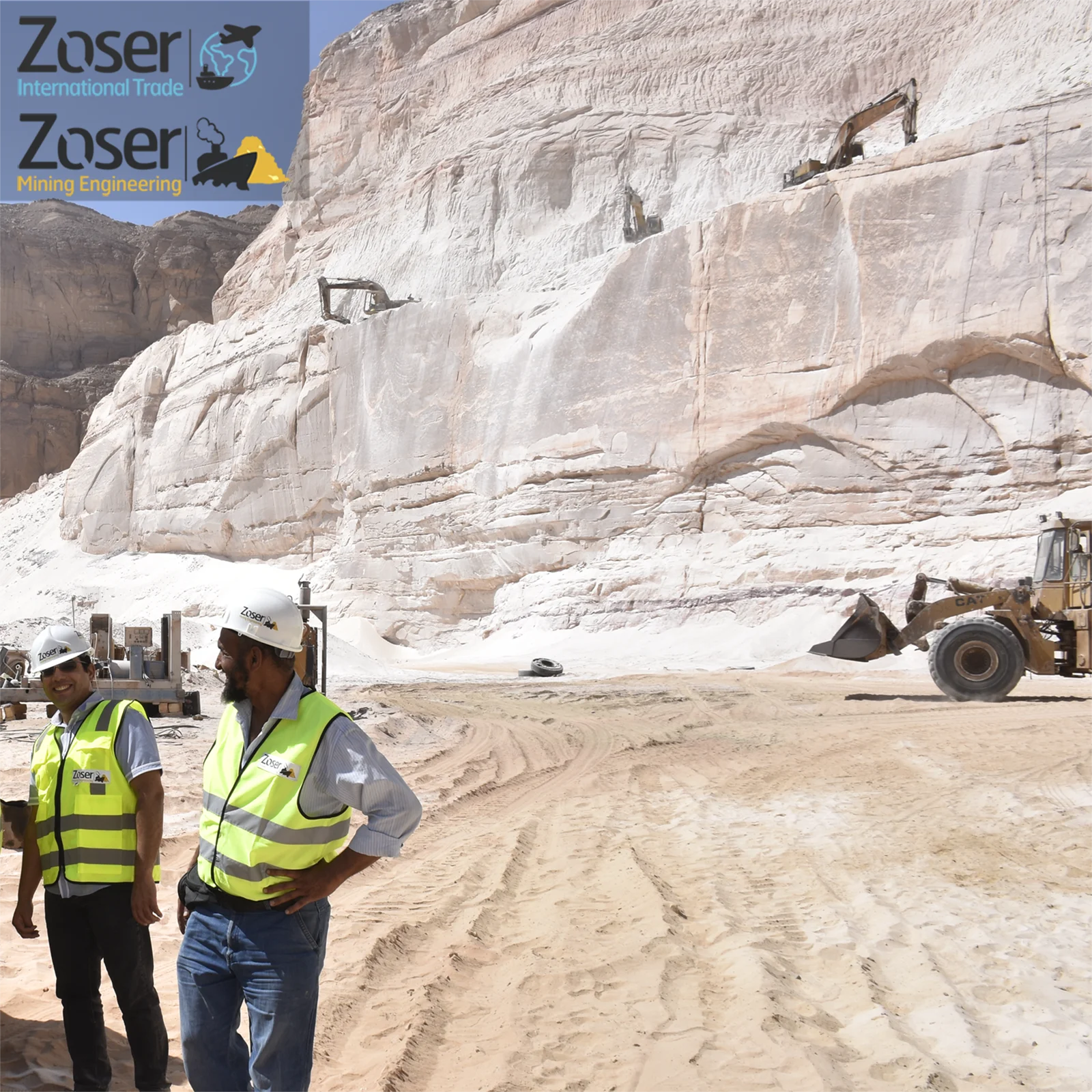 
Silica Sand for Glass manufacture, SiO2 99.6%, Fe2O3 0.01%. 