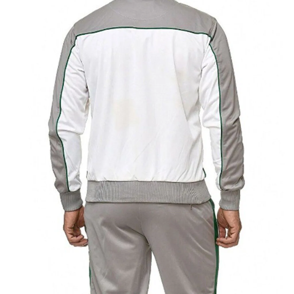 OEM Design Factory Wholesale Blank Print Track Jacket Sports Wear Custom Mens Plain Soccer Tracksuit