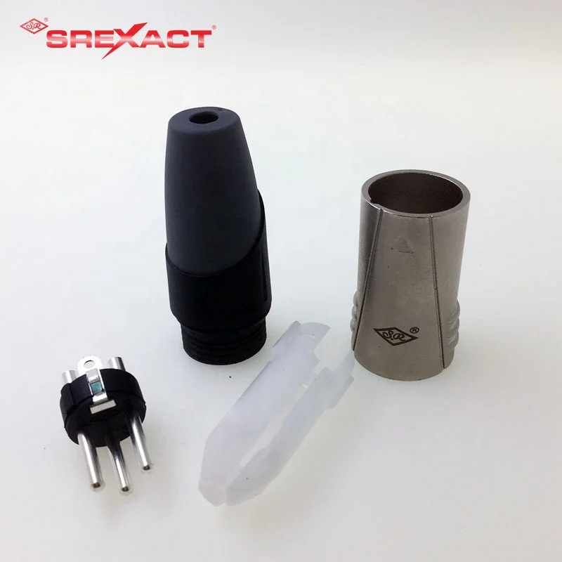 Audio 3pin connector balanced xlr plug