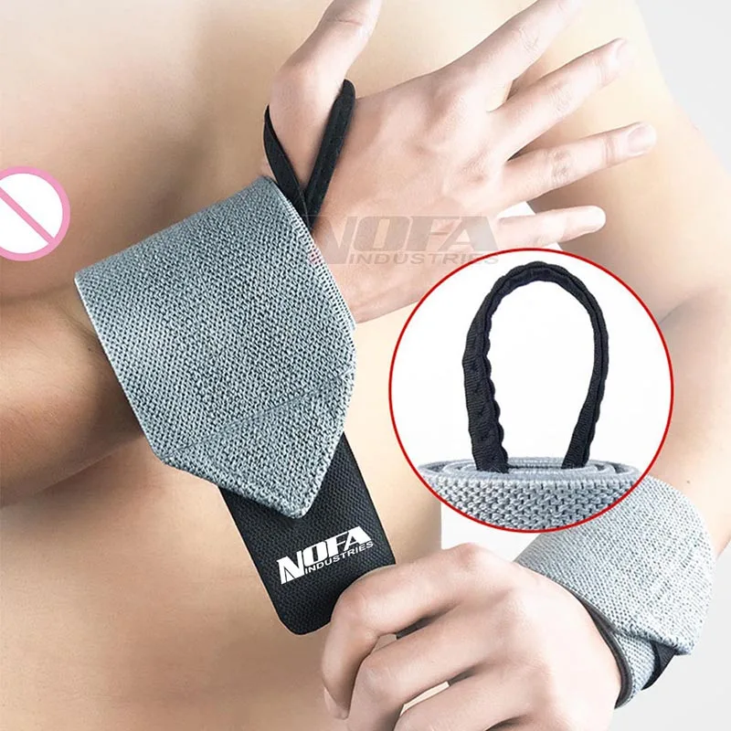 1-Pc High-Quality Wrist-Band Bandage Wraps Hand-Protection Powerlifting Bodybuilding Adjustable Wrist Wraps