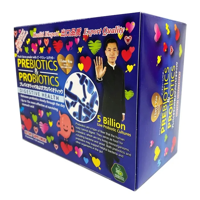 Industry leading stomach digestion health Prebiotic + Probiotics I Love You 60 sachets x 3g Good For Health