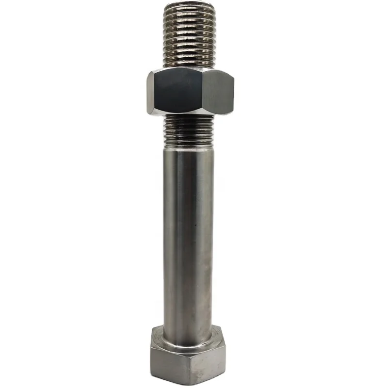 
Stainless Steel Hex Bolts with Nuts 304 SS 18-8 Hexagon Head Half Machine Threaded Bright Finish 