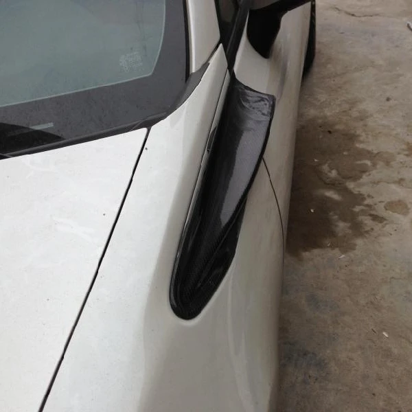 Carbon Fiber Car Side Fender Trims Auto Side Vents Air Intake for Toyota GT86 Scion FR-S 2012 - 2016