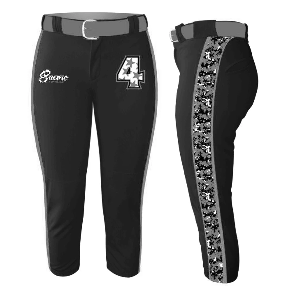 High Manufacturer Custom Sublimation Printed Softball Baseball Uniform Wholesale Pants