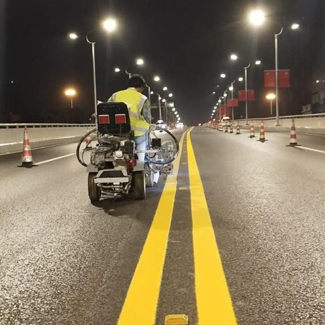 Airless Road Marking Machine Cold Paint Line Striping