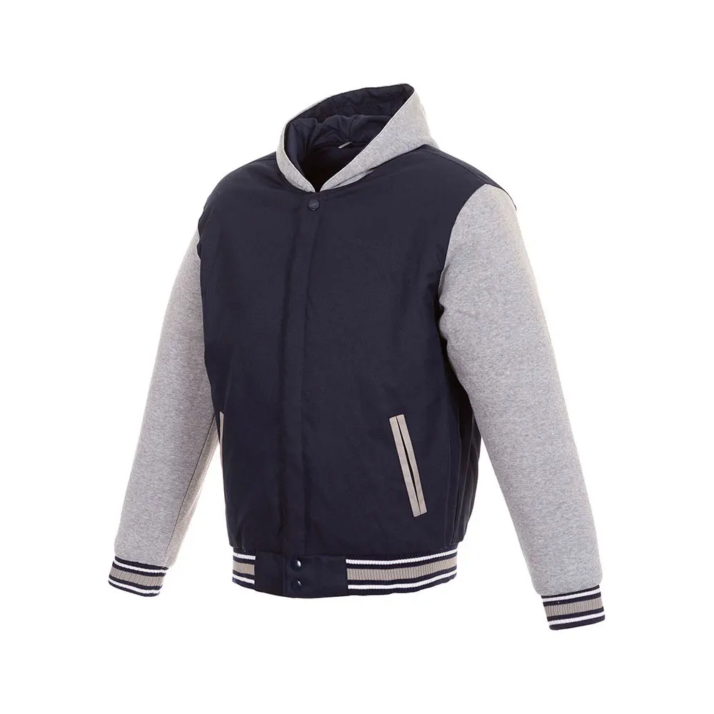 Letterman Versity Jacket  / Custom satin versity jackets / 100% polyester satin bomber jacket