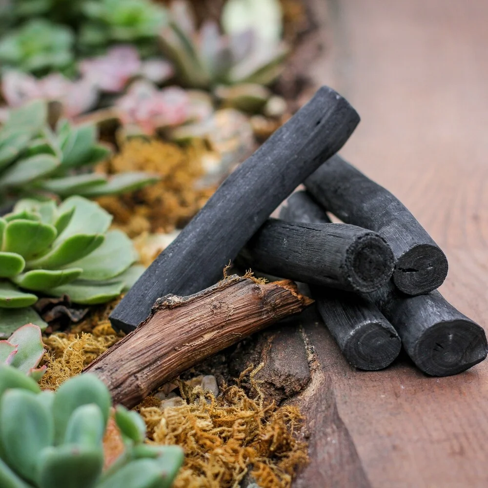 6 Hour Burning Time High Quality Low Ash On Food White Charcoal Made By Minh Nao