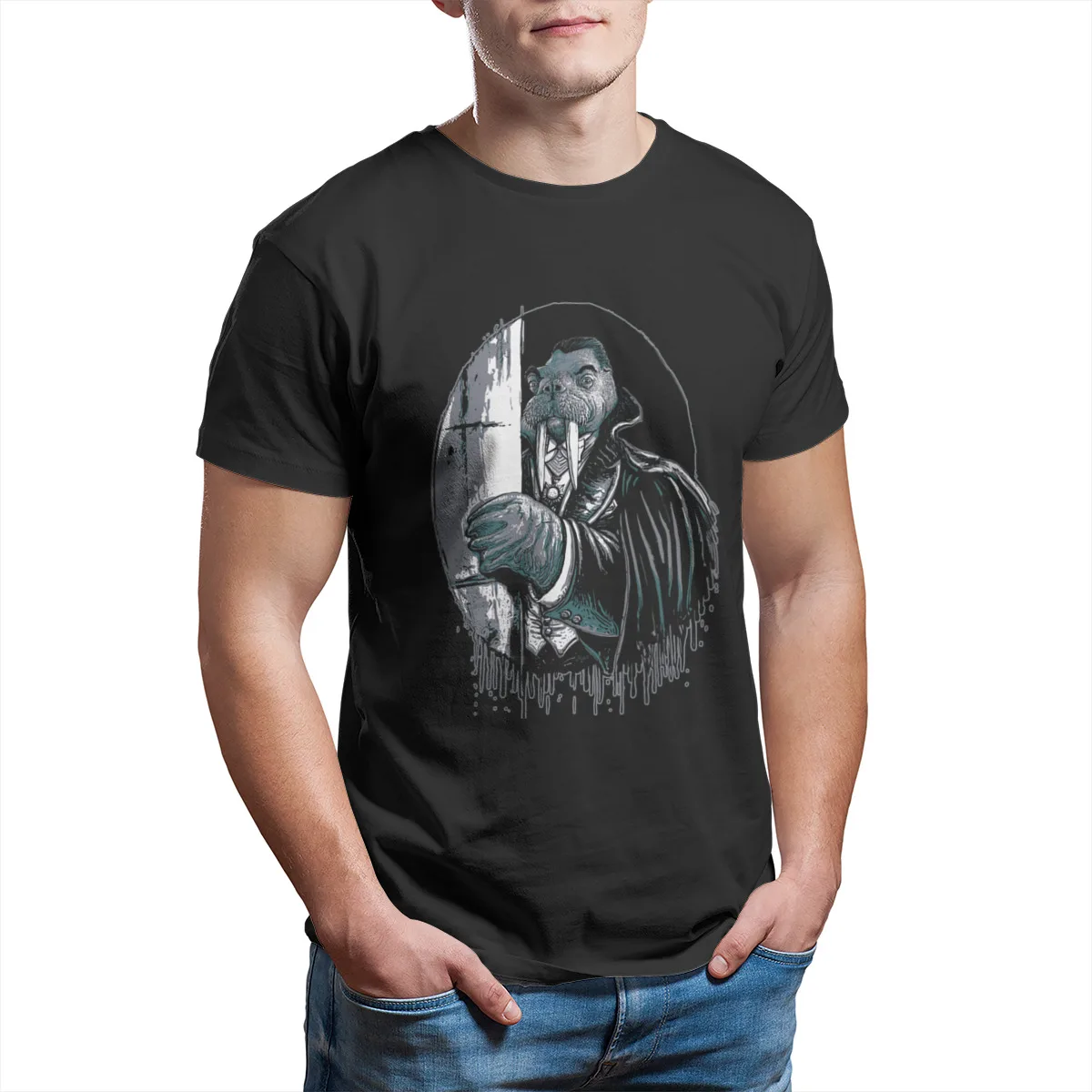  Футболки большого размера с аниме вампиром моря