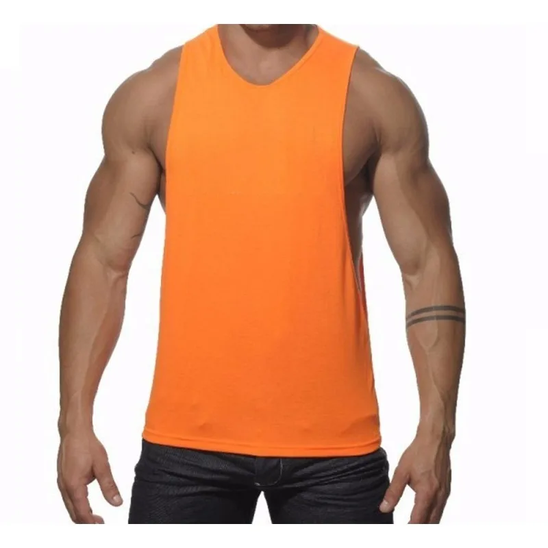 
Custom Vest Singlet Mens Casual Shirts For Sports And Bodybuilders Singlet Top 