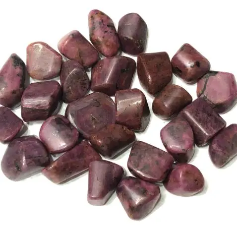 High Quality Ruby Tumbled stone polished  Handmade Gemstone Customized from India for sale in bulk