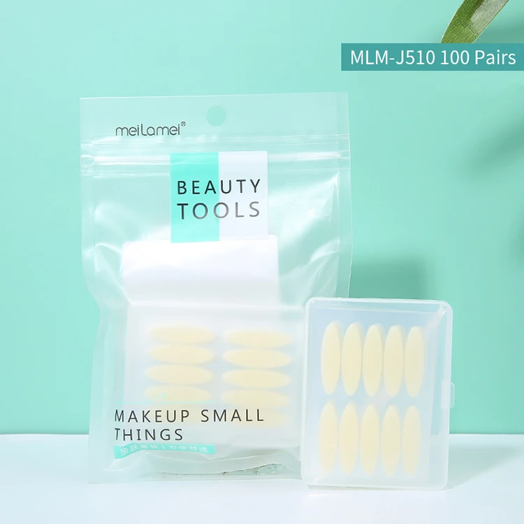 Meilamei с защитой от пота леди глаз инструмент красоты мгновенно глаз крышки Лифт полоски Pe 100 пар двойного века ленты наклейки для женщин Mlm-j508