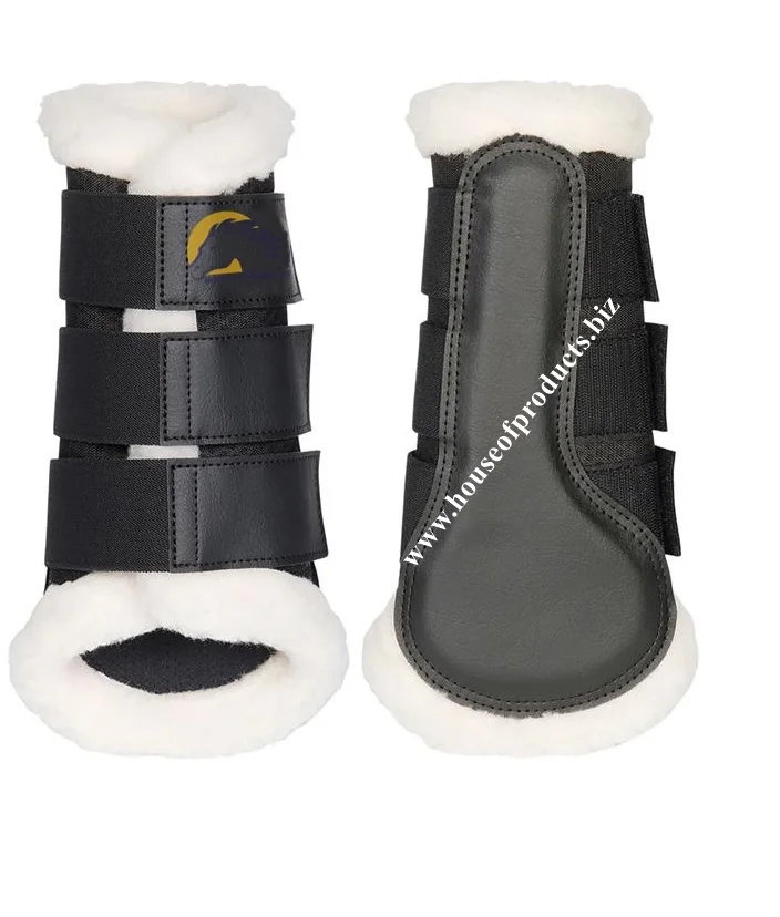 
Horse Brushing Boot Comfort Brushing Boots Brushing Boots for Horse 