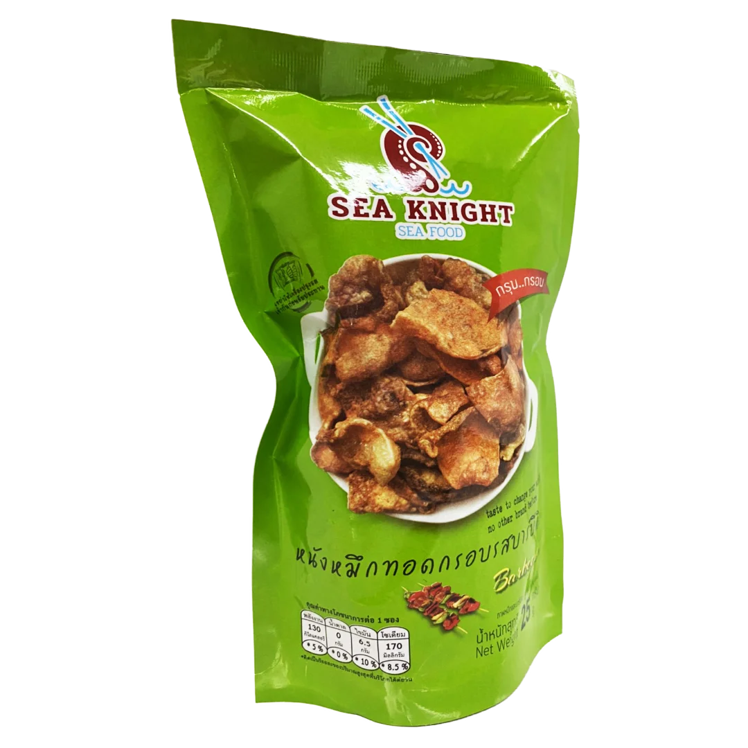 
Crispy Cuttlefish Skin Barbecue Snack product of Thailand 