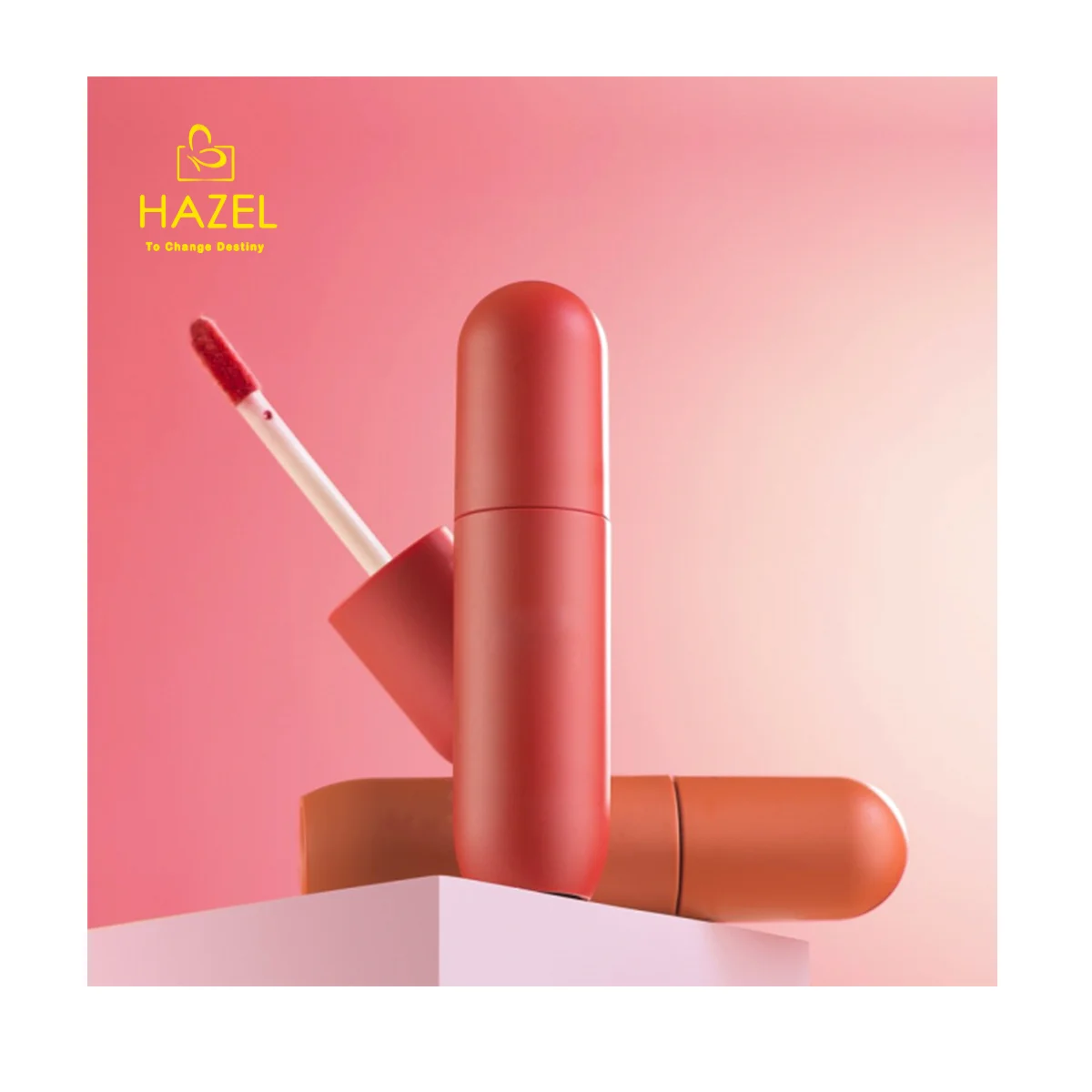 TRENDY Plumping Lip Tint OEM ODM Private Label Liquid Tinted Lip Long Lasting Free Samples Low MOQ Makeup Lipstick