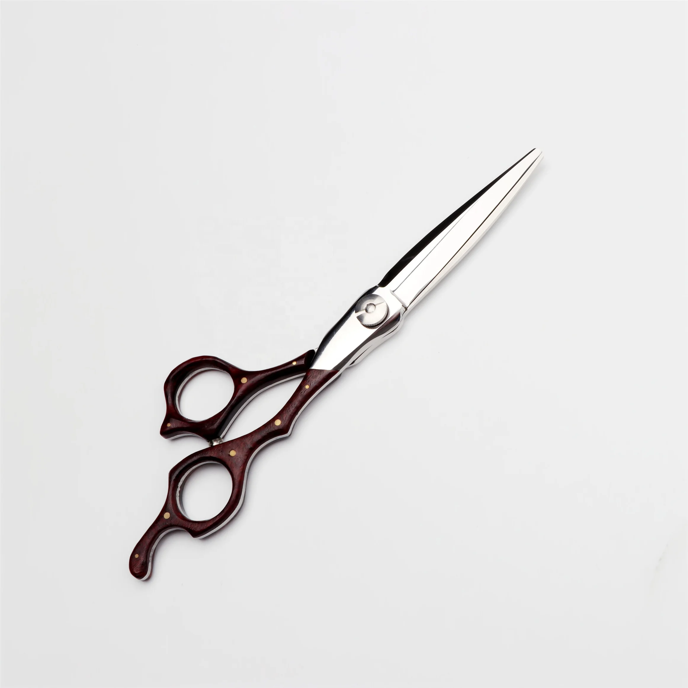 High Quality Japan 440C Hair Shears Cutting Salon Mizutani Design Barber Hair Scissors With Wooden Handle