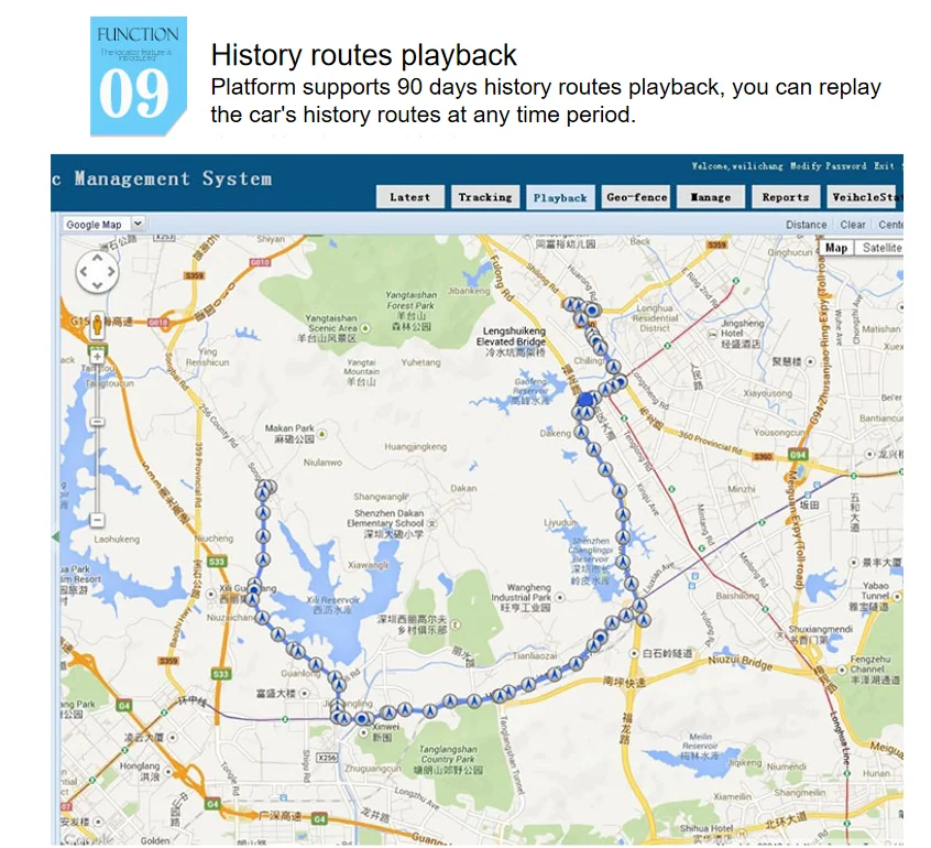 Factory vehicle GSM GPS tracker GT02A motorcycle real time tracking  fleet motorcycle car gps tracking  device