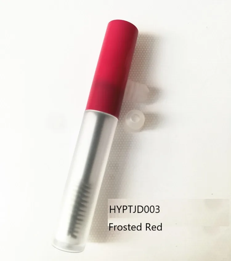 Promotion High End Round Frosted Tube Shinny Gold Cap Lip Gloss Tube Lip Glaze Package 3ml Eyelash Mascara Tube For DIY