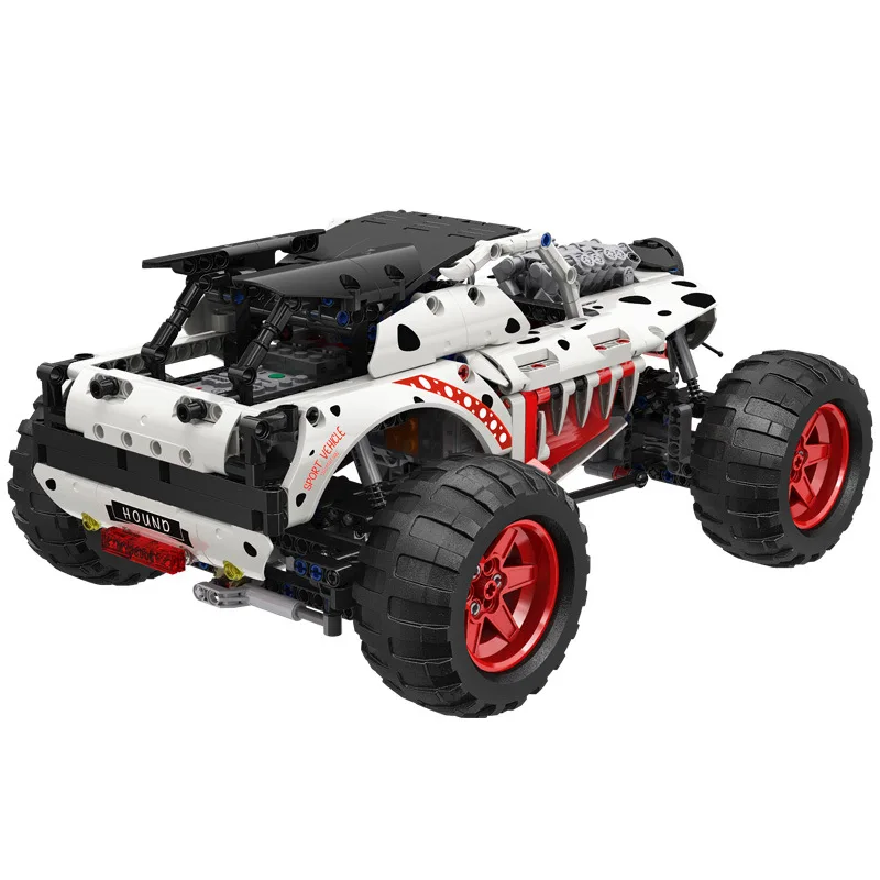 88006 STEM Toys 987-pc set building blocks monster truck RC/APP dual control mode off-road buggy