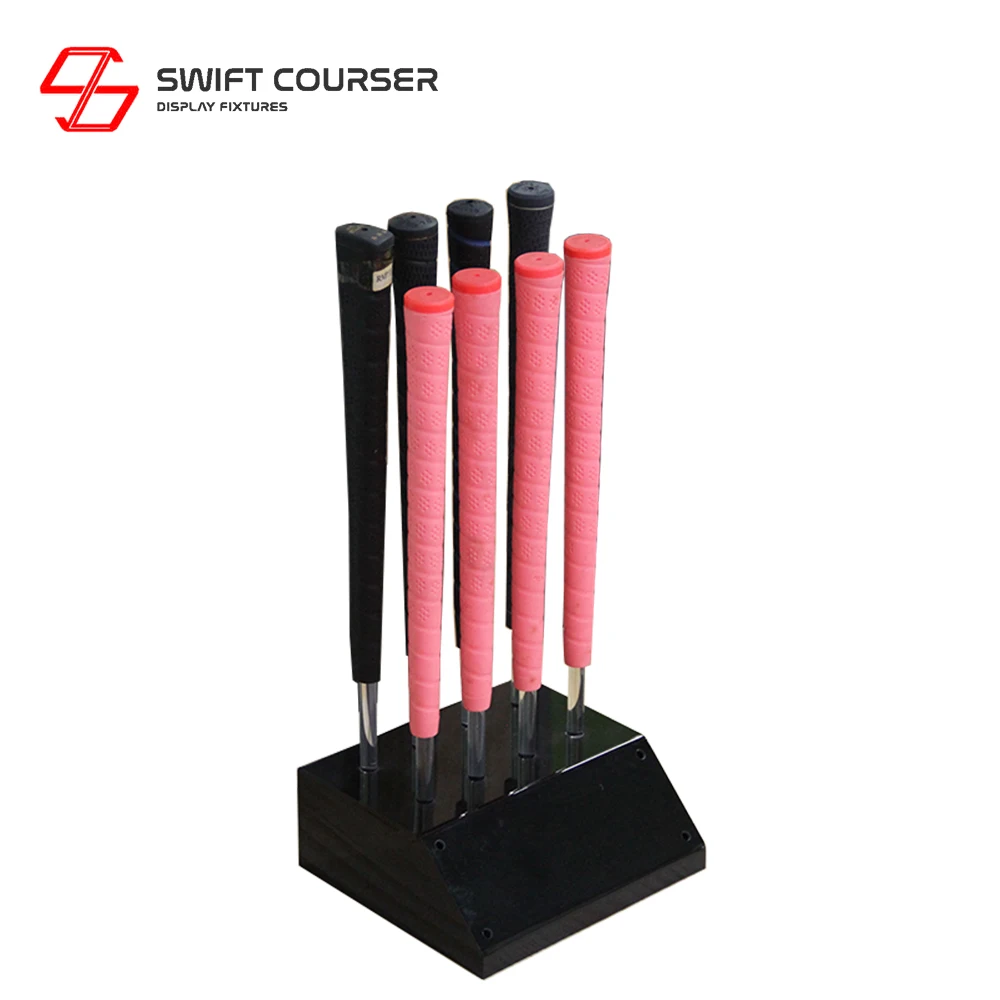 Golf club displays racks grips standard grip equipment stand for sports online store