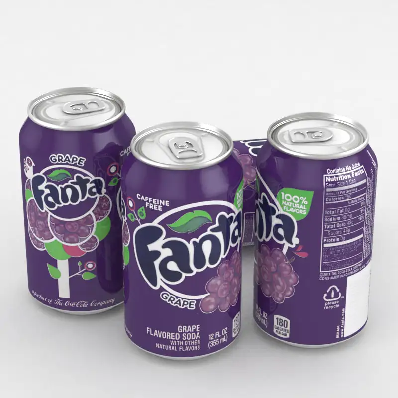Exporter of American Fanta Grape soft drink wholesale price