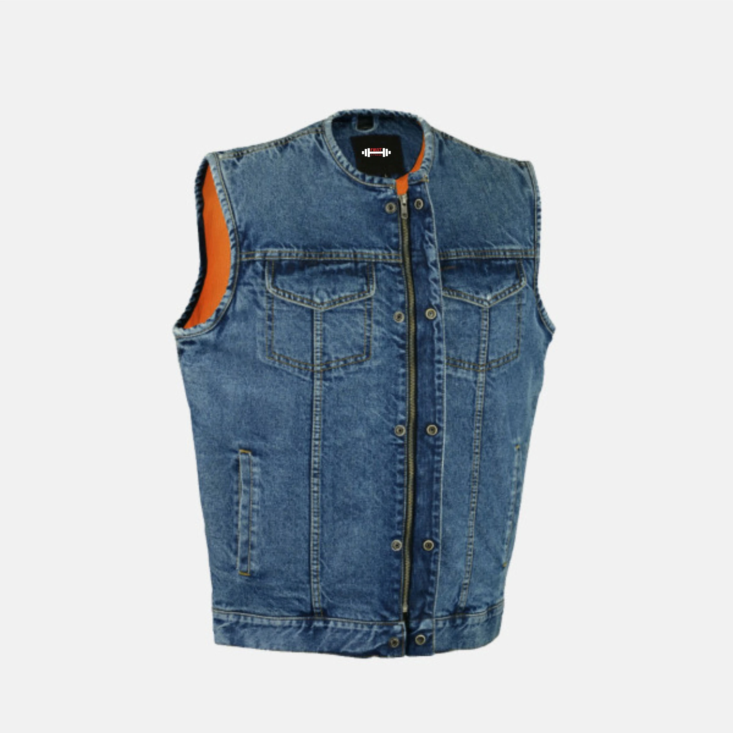 High Fashion Wholesale Mens denim vest/ Vest for men