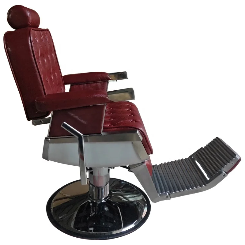 Great Foshan Factory Most Popular Black Red Used Salon Furniture Cheap Barber Chair For Sale