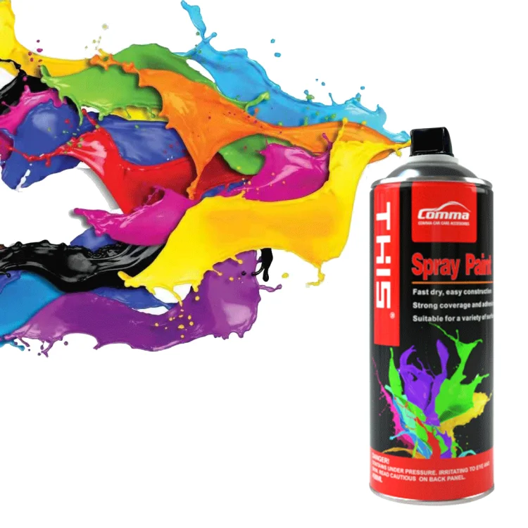 Aerosol auto epoxy glow in the dark oil multi color water based wall car protect film acrylic  glow in dark spray