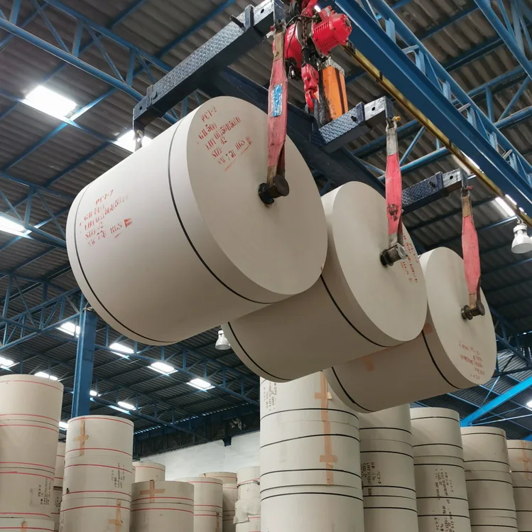 Grey Color Chip Board Cardboard Paper Roll  Materia to Produce Paper Tube Packaging Paper Cans Boxes Packaging