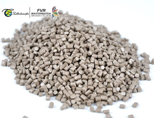Color Masterbatch For Blowing Film Injection Made In Turkey Extrusion Thermoforming PE PP PET PS ABS Grey Masterbatch Granules