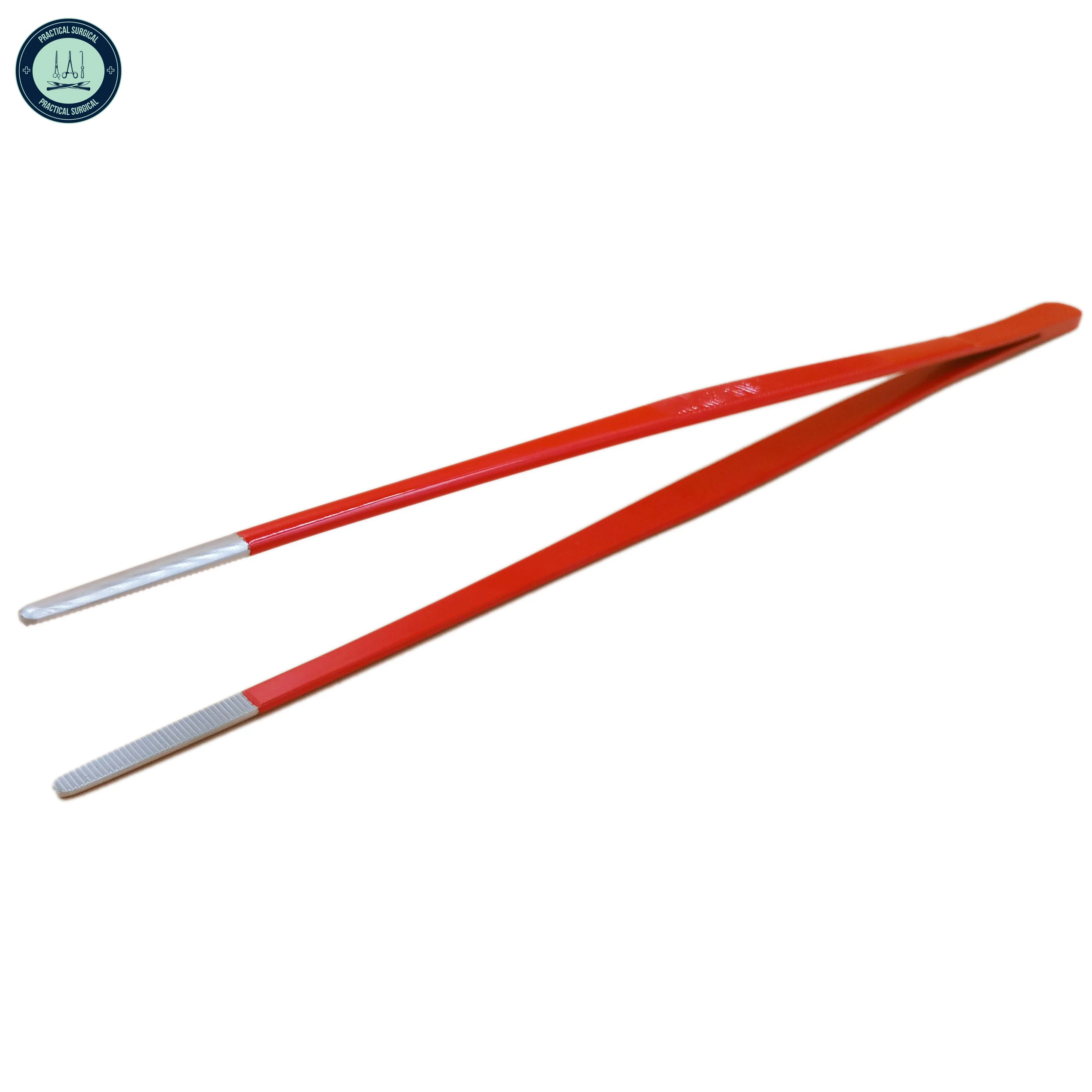 Длинный Пинцет для поварского покрытия из нержавеющей стали 20 см прямой Обычный наконечник кухонный готовки щипцы