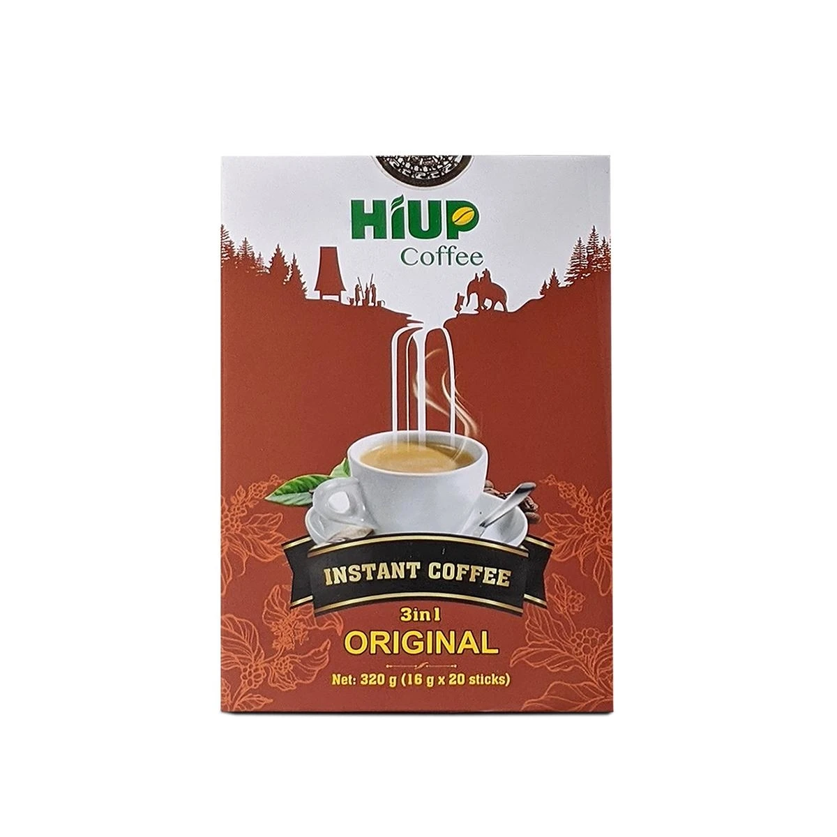 Hiup Coffee 3 в 1 растворимый кофе из Вьетнама одобренный Халяль Кошерный HACCP ISO...