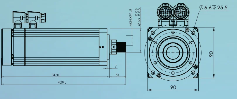 Heavy-Duty Electric Cylinder Linear Actuator for Simulator