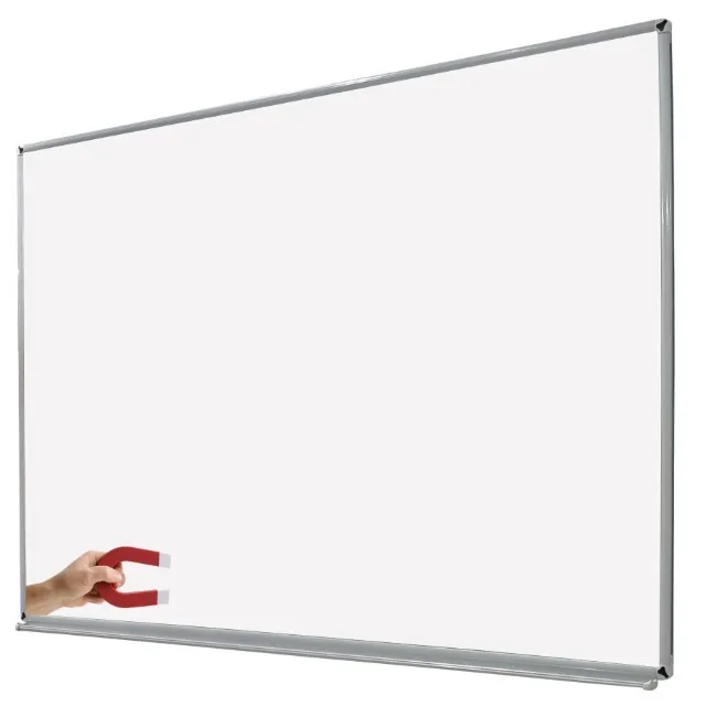 Folding Whiteboard Dry Erase Aluminum Frame  Magnetic Folded  White and Green board   Chalk Board