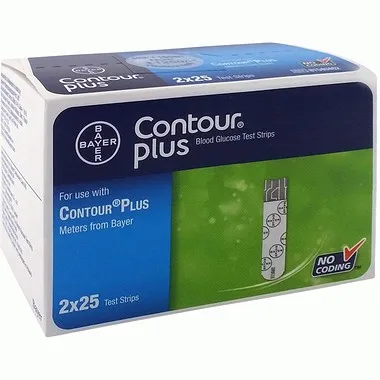
Тест-полоски Contour PLUS 2X25s 