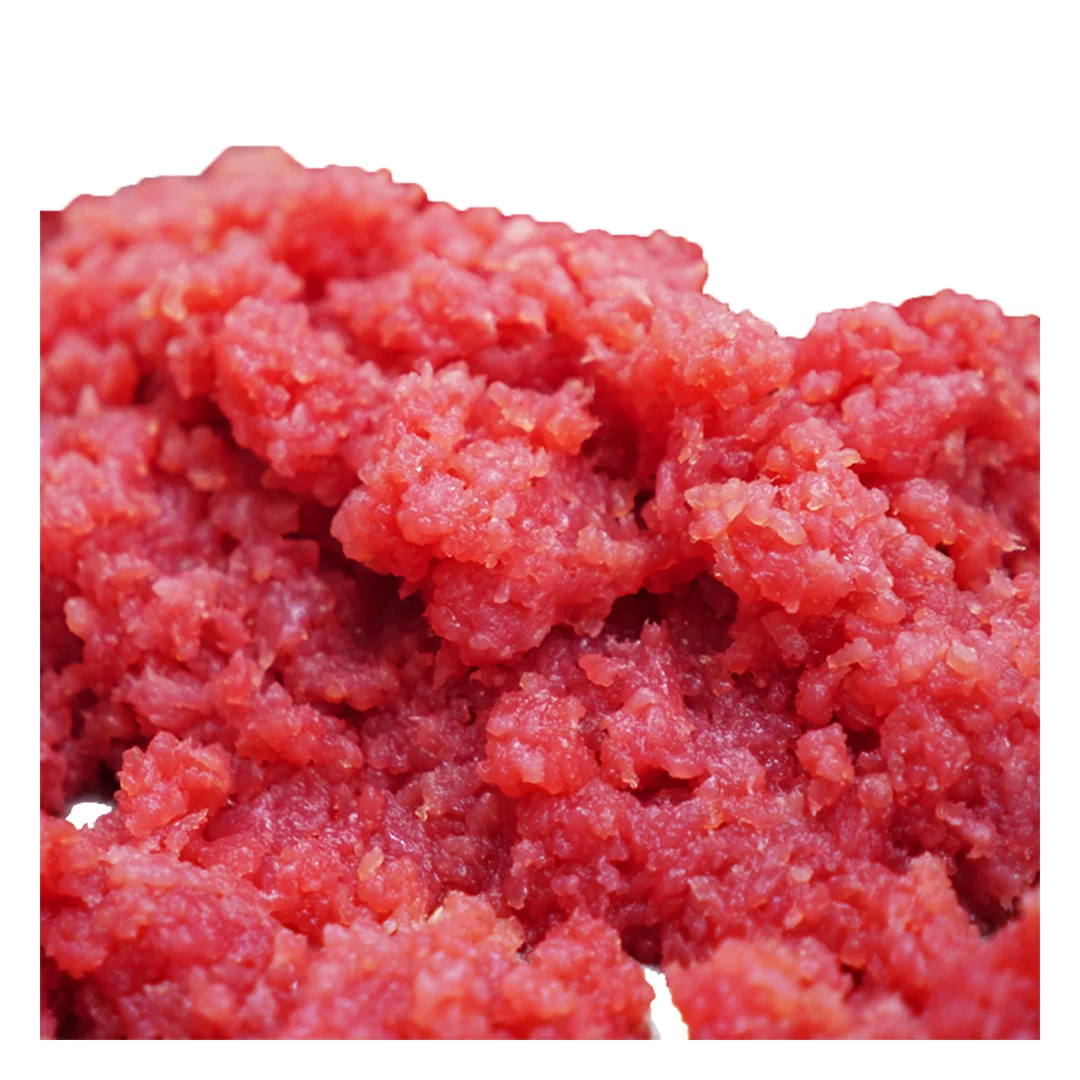 Best Selling 20KG UP Natural Low-Fat Nutritious Frozen Yellowfin Tuna Ground Meat With IQF Freezing Process