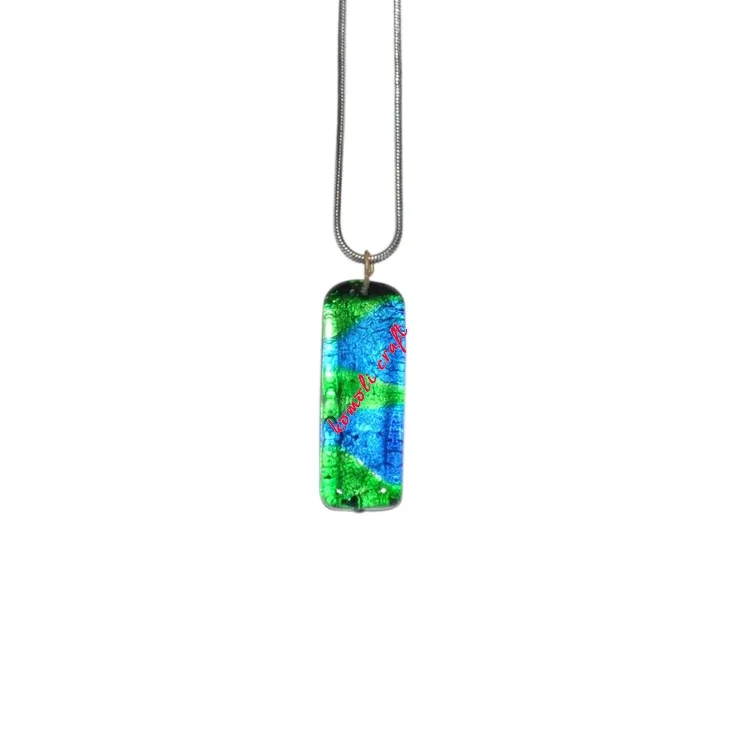 Murano style custom wholesale mermaid jewelry necklace