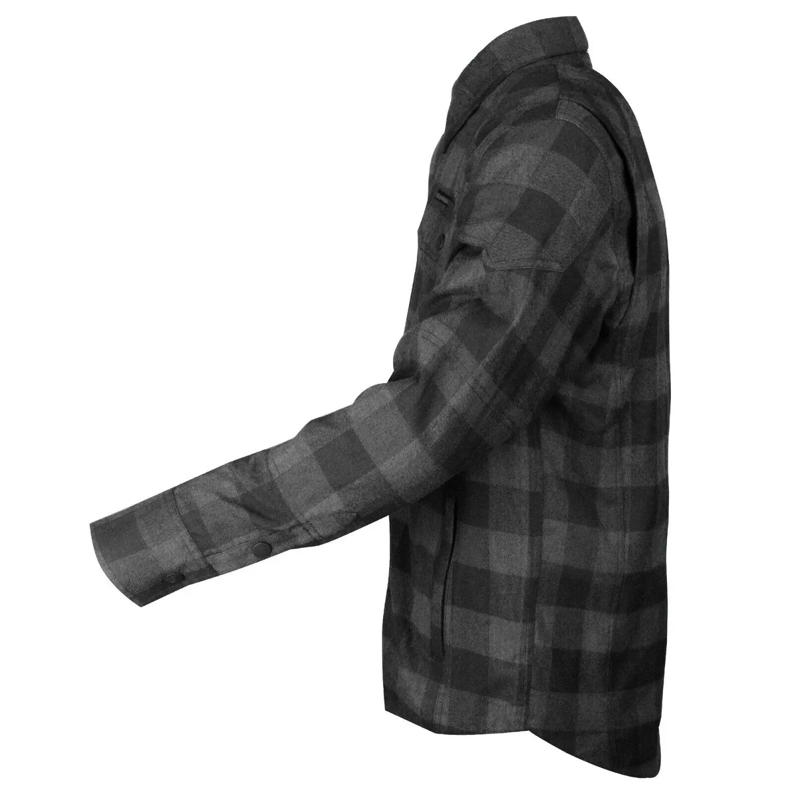 Мужская мотоциклетная рубашка Lumberjack усиленная Сделано с CE Armour