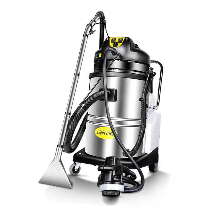 Three in One Spray Cleaning Machine for  Hotel Carpet Sofa 60L industrial handheld portable upright steam wet vacuum Cleaning