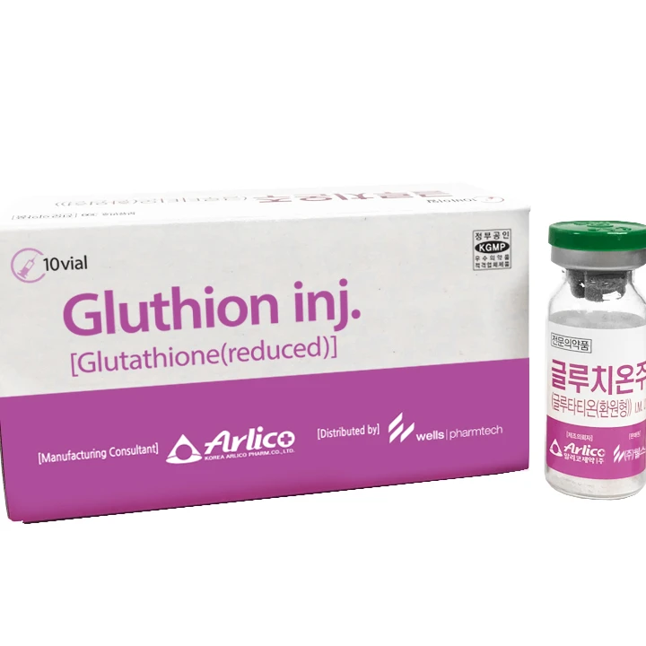 
Gluthion Glutathione(reduced) 600mg Made in Korea Skin whitening brightening Anti-cancer Anti-oxidant detoxification Anti-aging 