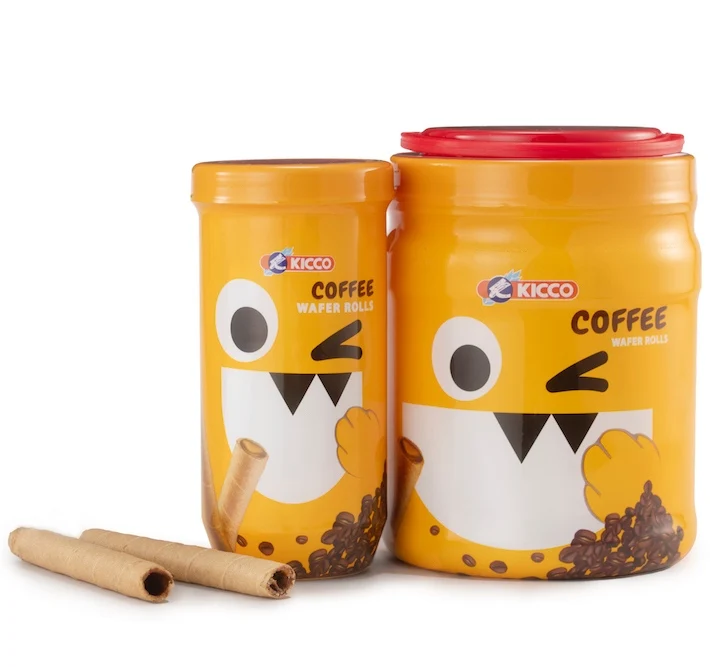  3 вкуса роскошный Южный лучший сладкий свежий хрустящий Kicco вафельный