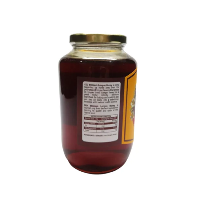 Оптовая продажа седший цветок Longan чистый мед 100% натуральный пчелиный медовый Halal сертификат HACCP
