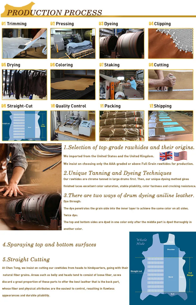 leather shoelace lpb12-2