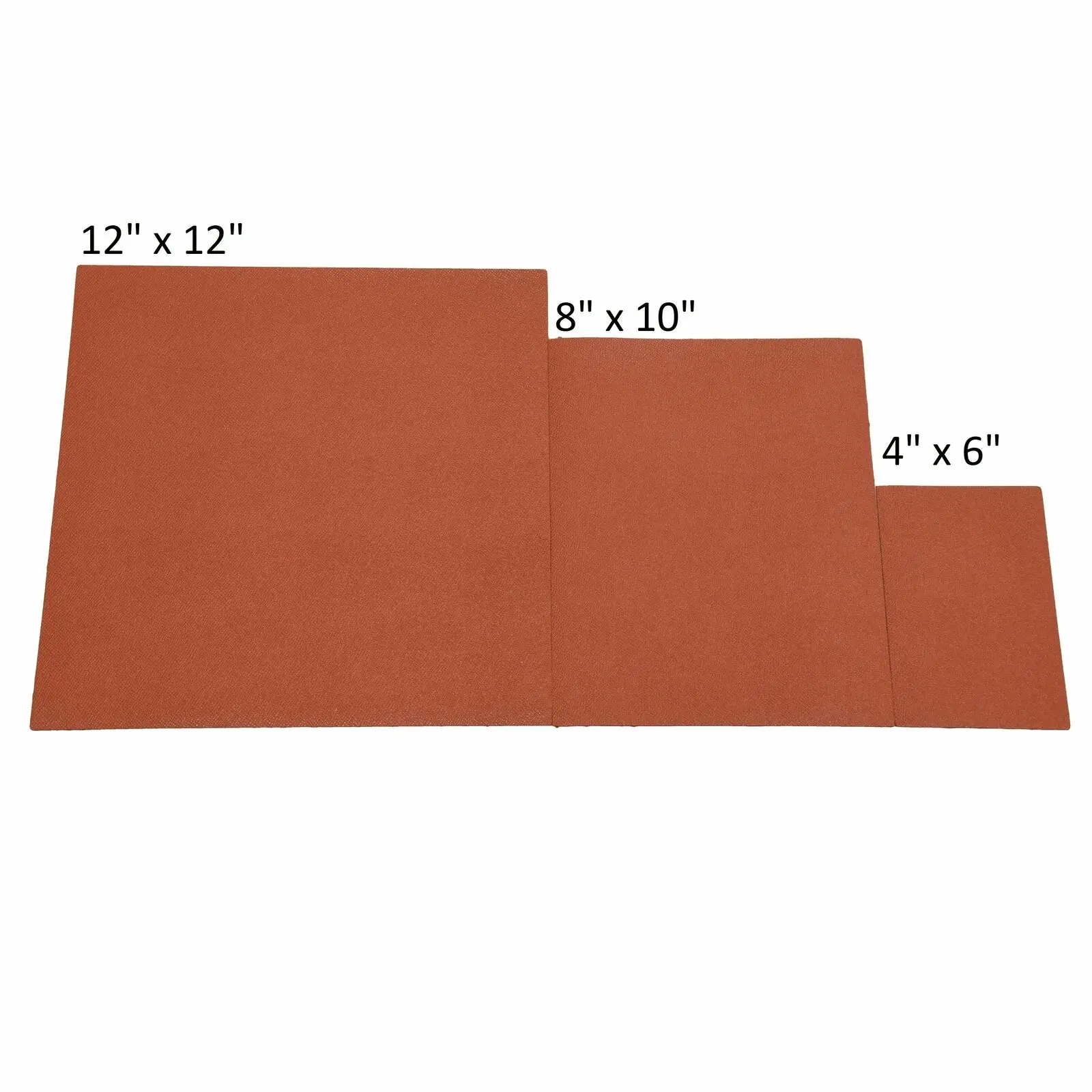 
High Quality Brown Frosty & Fiery Leather Cow Hide 8 x 10 Pre-cut 3 12-4 oz 