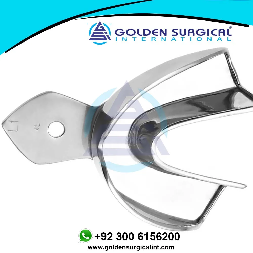  Большой оттискной лоток нижний твердый | Твердые полные оттискные лотки для зубных протезов Инструменты стоматологической ортодонтической клиники