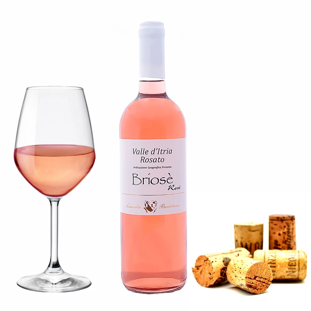 Italian rose table wine BRIOSE Bottle 0,75L | Medium Dry | Elegant aromas | Made in Italy