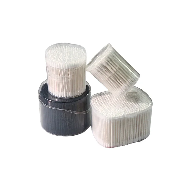 cotton ear bud swab dental industrial  cosmetic thin cotton swab for dog