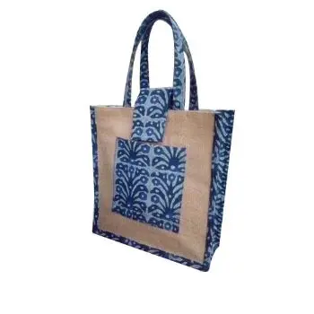 Best Quality Handmade  Buy Original Jute Lunch  Tiffin Bag handbag Waterproof Free Size Multi Color Best Price In Delhi India